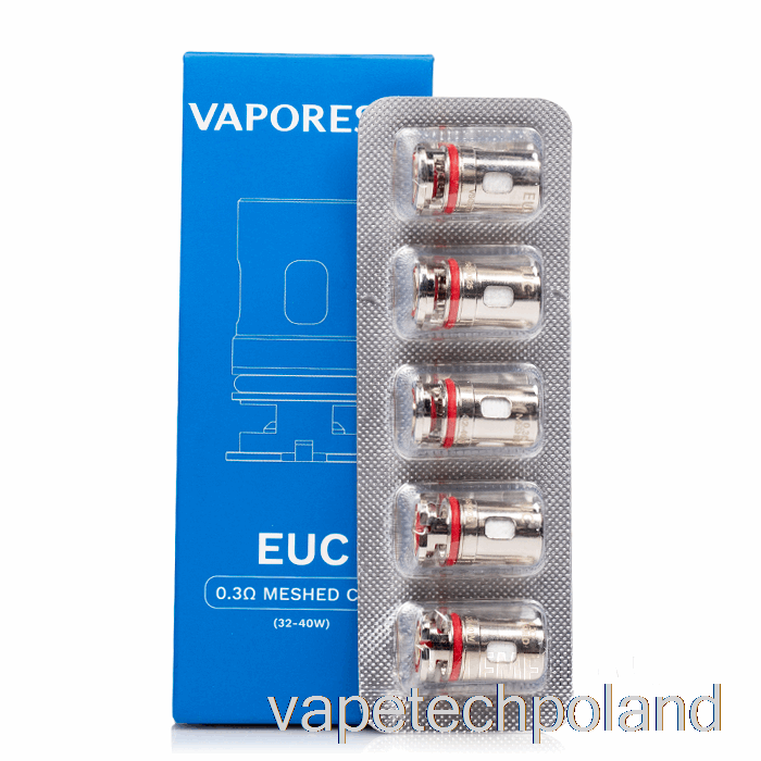 Cewki Zamienne Do Vape Pena Vapesso Euc Z Siatką 0,3 Oma Euc